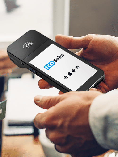 Stripe Payments 2 Man Processing A Payment Using A Stripe Card Reader