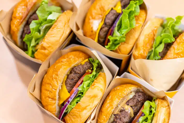 Photograph Of Hamburgers