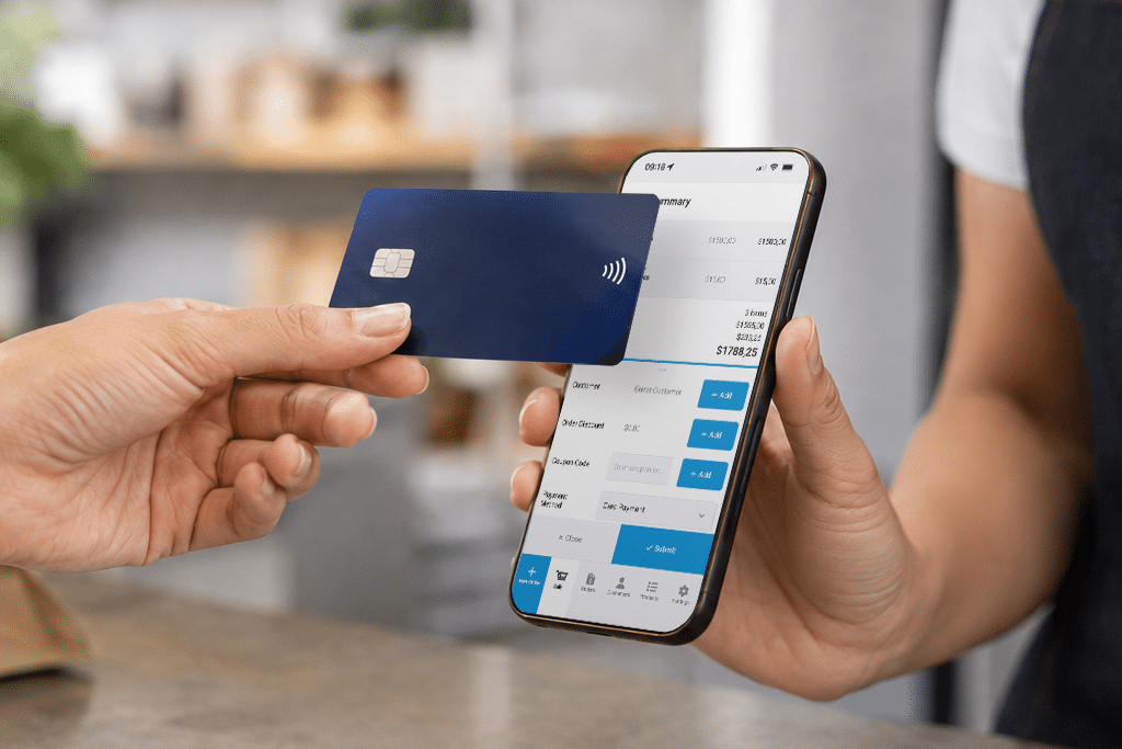 New: Foosales Now Available On Iphone And Android Handsets, Plus Contactless Payments And Custom Branding 1 Foosales Tap To Pay