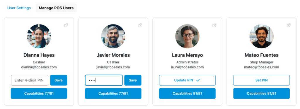 Announcing Foosales Pos User Roles, Permissions, And Pin Security 3 Pos Users Set Pin 2048X747 1
